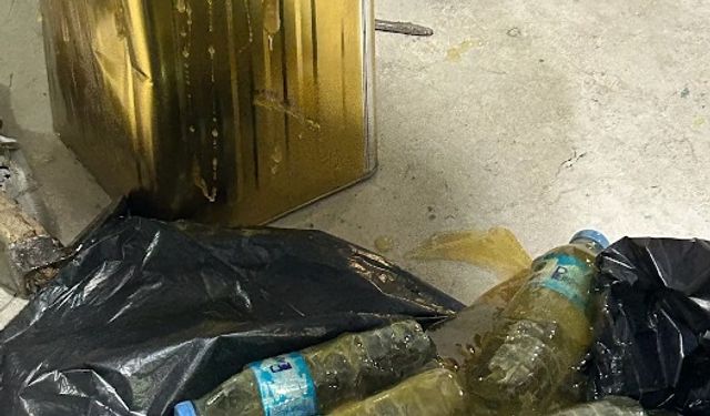Bal tenekelerinde sıvı metamfetamin bulundu