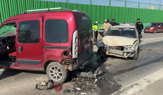 Gebze'de zincirleme kaza