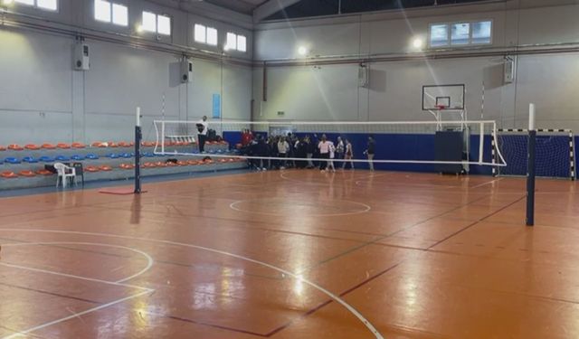 Güngören'de depreme voleybol maçında yakalandılar