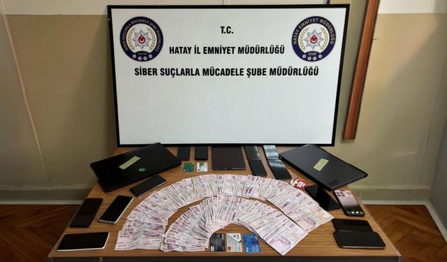 Hatay’da yasa dışı bahis operasyonu
