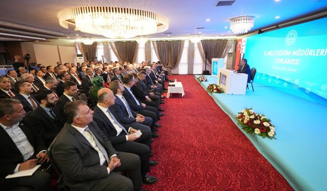 Milli Eğitim Bakanı Tekin, 81 İl Müdürüyle Ankara'da bir araya geldi