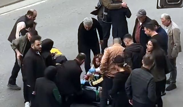 Otomobilin çarptığı yaya ağır yaralandı