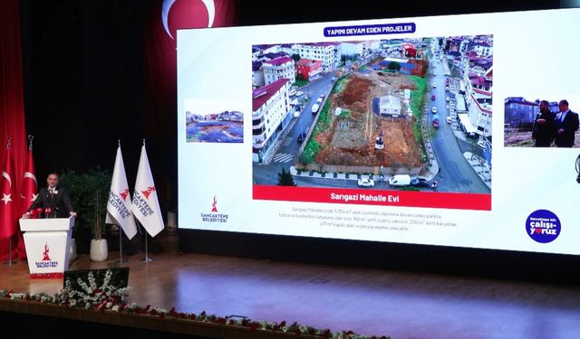 Sancaktepe'de 1 yılda ilçede 23 proje gerçekleştirildi