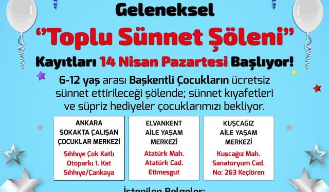 ABB'den 'toplu sünnet' hizmeti