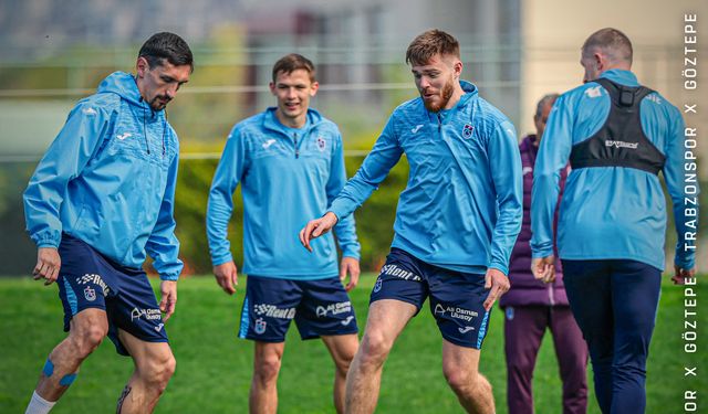Trabzonspor'da, Göztepe Mesaisi sürüyor