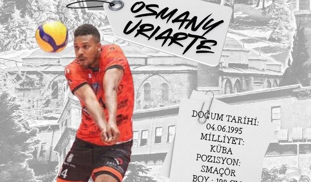 Bursa Büyükşehir Belediyespor’a Kübalı Smaçör Takviyesi