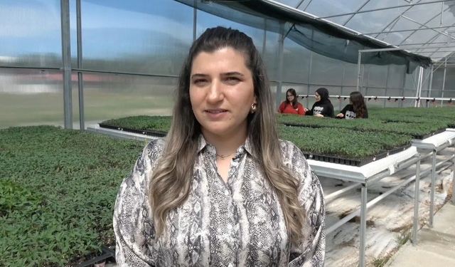Öğrenciler kendi ürettikleri fideleri satacak