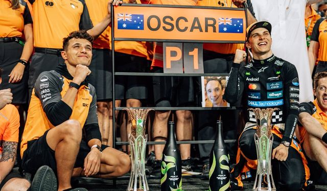Piastri Mclaren ile uçuyor