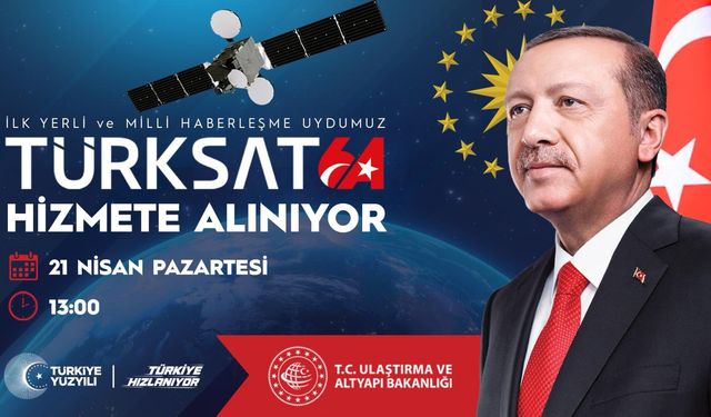 Türksat 6A hizmet vermeye başlıyor