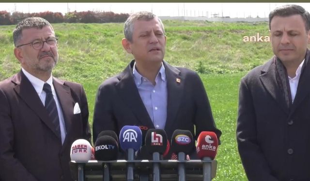 Özel, Silivri'de açıklama yaptı