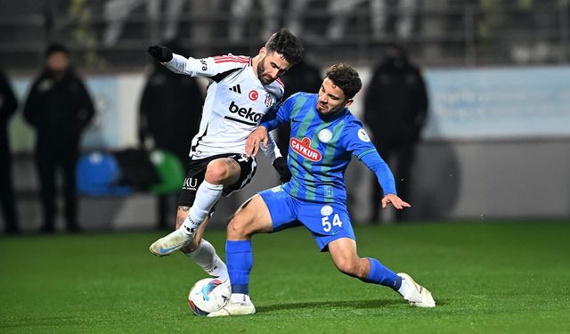Beşiktaş, yarın Çaykur Rizespor'u ağırlayacak