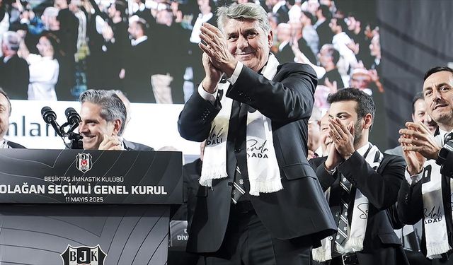 Beşiktaş’ta Serdal Adalı Yeniden Başkan