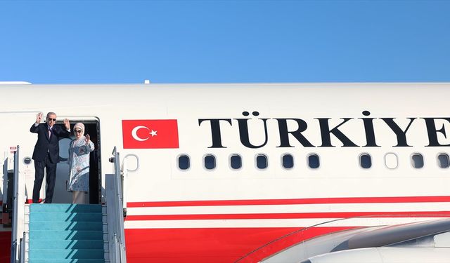 Cumhurbaşkanı Erdoğan, Budapeşte’ye gitti