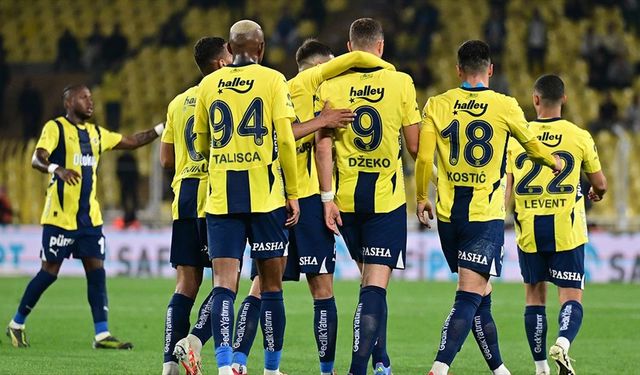 Fenerbahçe yedeklerden 13 gol buldu