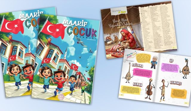 "Maarif Çocuk" dergisi yayımlanmaya başladı
