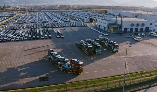 Otomotiv sektörü nisan'da 3,1 milyar dolar ihracatla zirvede