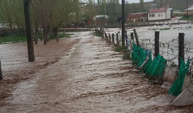 Sivas'ta sağanak
