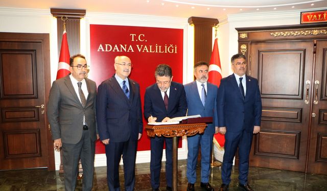 Bakan Yumaklı'nın Adana temasları