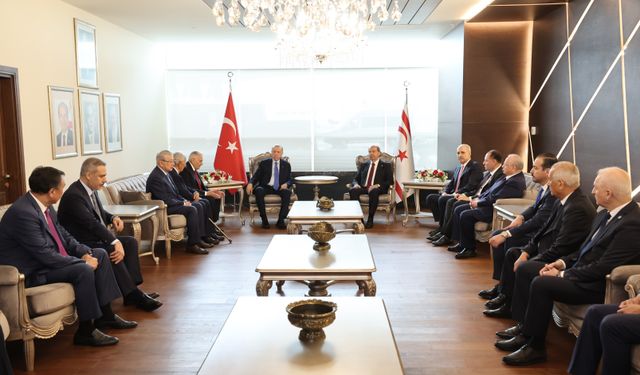 Cumhurbaşkanı Erdoğan KKTC'ye gitti