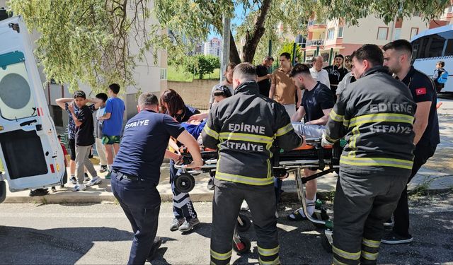Edirne'de otomobil ile cip çarpıştı; 4 yaralı