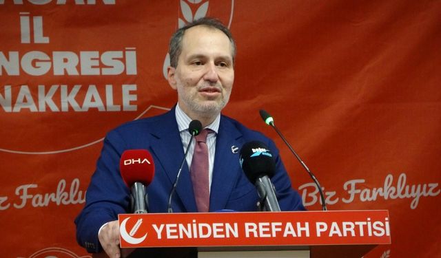 Fatih Erbakan'dan dikkat çeken çıkış