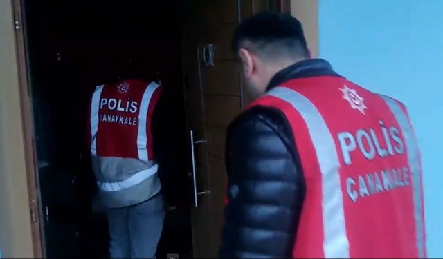 Gökçeada'da 2 aileye operasyon!