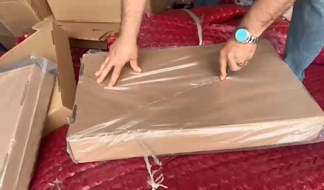 İnegöl'de 5 milyonu aşkın makaron ele geçirildi