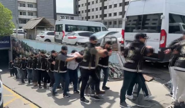 İstanbul'da suç örgütüne operasyon