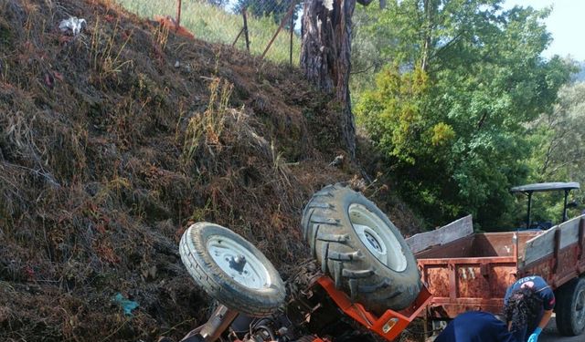 Kullandığı traktörün altında kalarak hayatını kaybetti