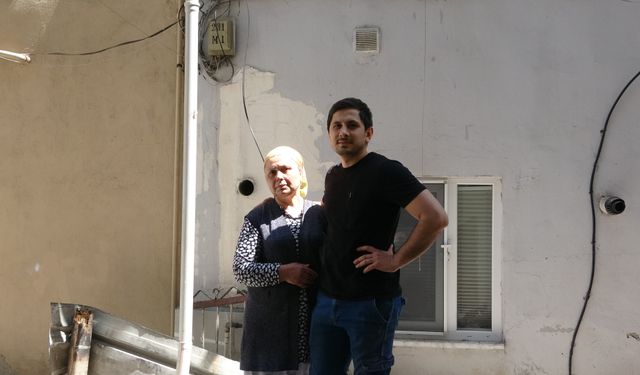 Metruk bina yıkılırken diğerleri de zarar gördü