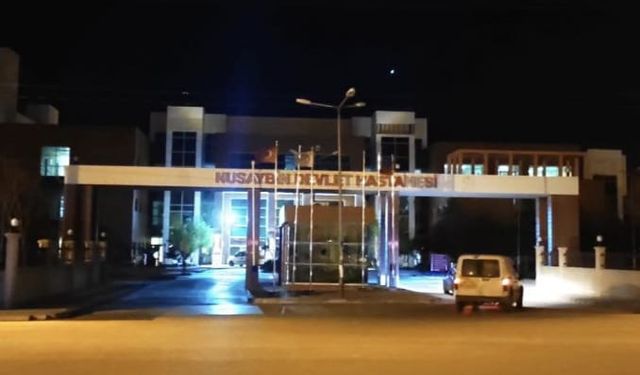Nusaybinde otomobil yayaya çarptı