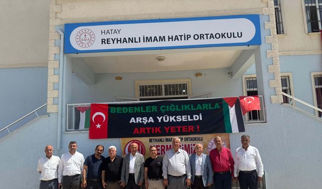 Reyhanlı’da Filistin İçin Hayır Kermesi