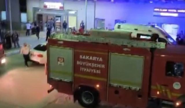 Sakarya'da hastane yangını