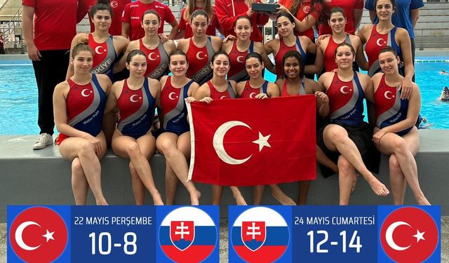 Türkiye A Milli Kadın Sutopu Takımı’ndan Başarı