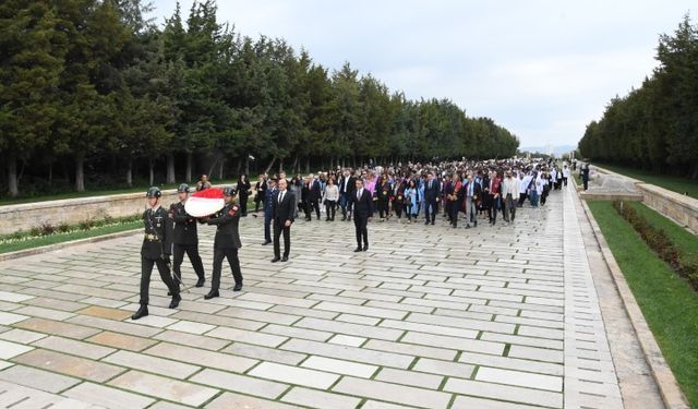 Bilimsel eczacılığın 186. yılında Anıtkabir’de anlamlı ziyaret