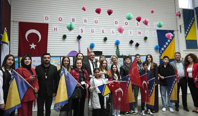 İstanbul ve Saraybosnalı öğrenciler, bir araya geldi