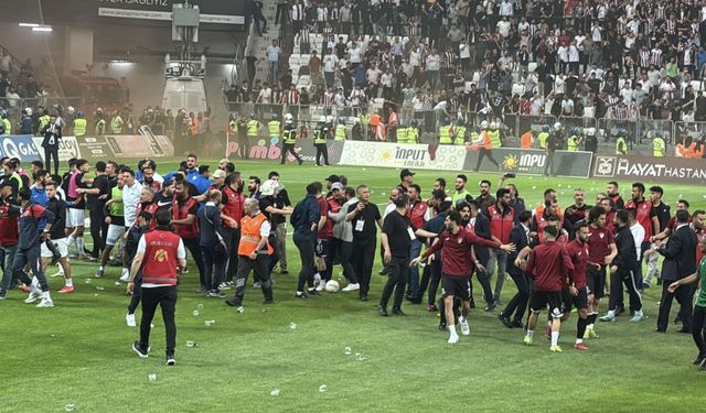 TFF yarıda kalan maçla ilgili kararını verdi