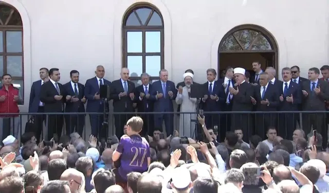 Erdoğan, açılış törenine katıldı