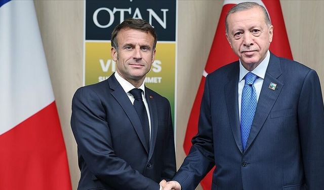 Cumhurbaşkanı Erdoğan ve Macron ne görüştü?