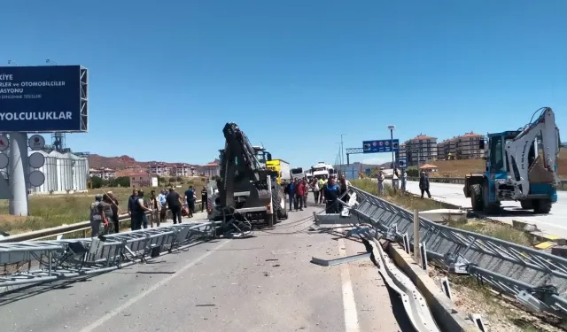 Kırıkkale'de otobüs kazası