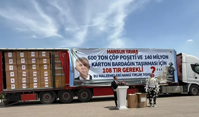 Osman Gökçek'ten karton bardak açıklaması