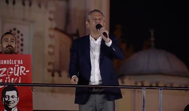 Özgür Özel Millet İradesine Sahip Çıkıyor mitinginde konuştu