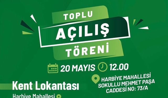 Çankaya Belediyesi'nden toplu açılış