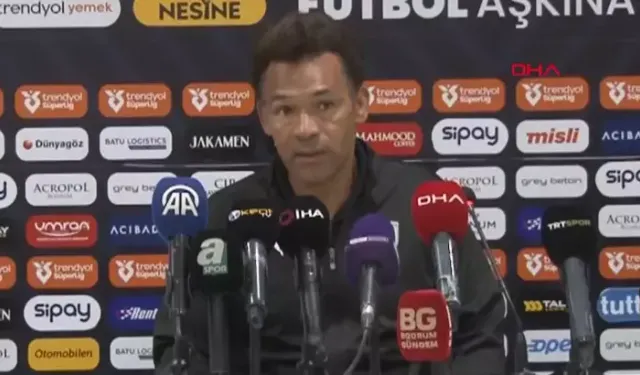 Bodrum FK-Beşiktaş maçının ardından açıklamalar