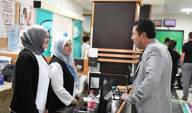 Başkan Kasap’tan Nöbetteki Personele Bayram Ziyareti