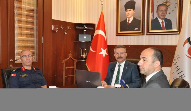 Eskişehir'de "İl Güvenlik ve Asayiş Koordinasyon Toplantısı"