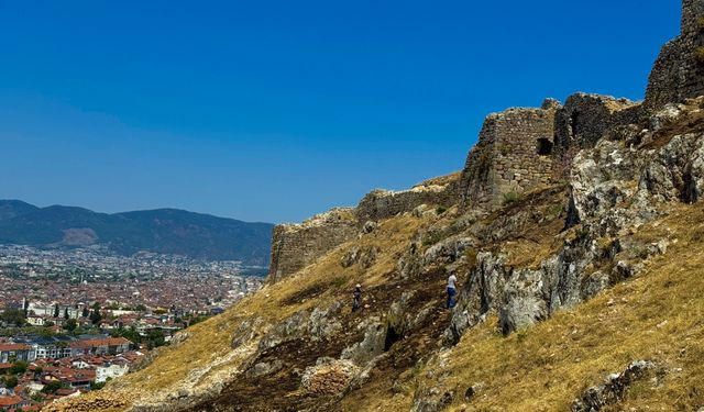 Fethiye Kalesi Kazı Alanında Yangın Çıktı