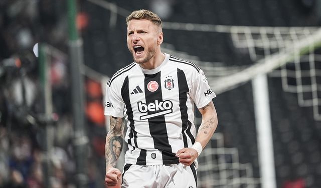 İmmobile Beşiktaş'ı Golleriyle Taşıdı