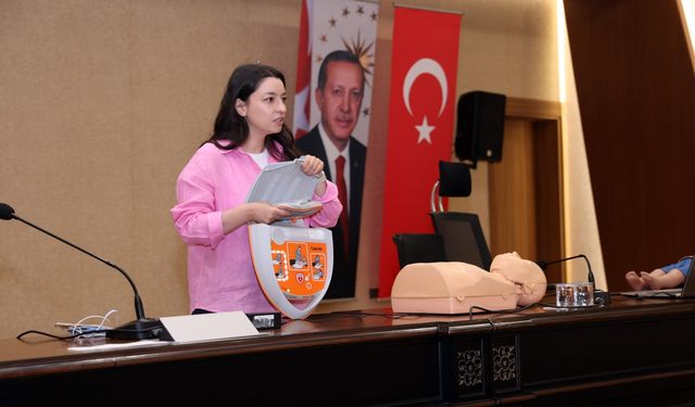 Talas Belediyesi'nden Personel İlk Yardım Kursu