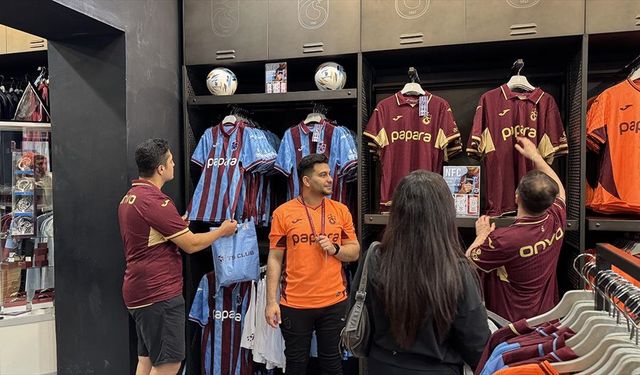 Trabzonspor'da Formalar Satışta
